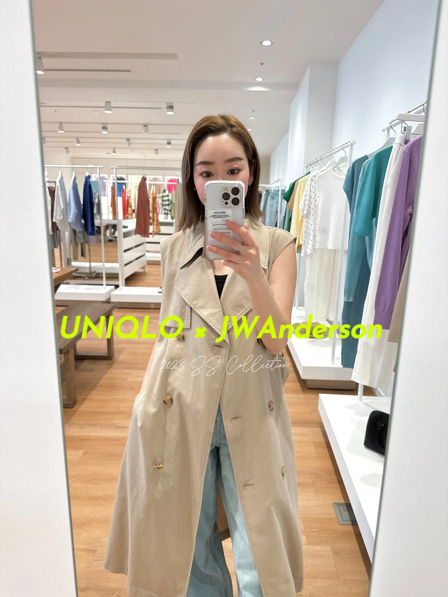 送料無料 UNIQLO ユニクロ JW ANDERSON ブラック 2023 JW 2023