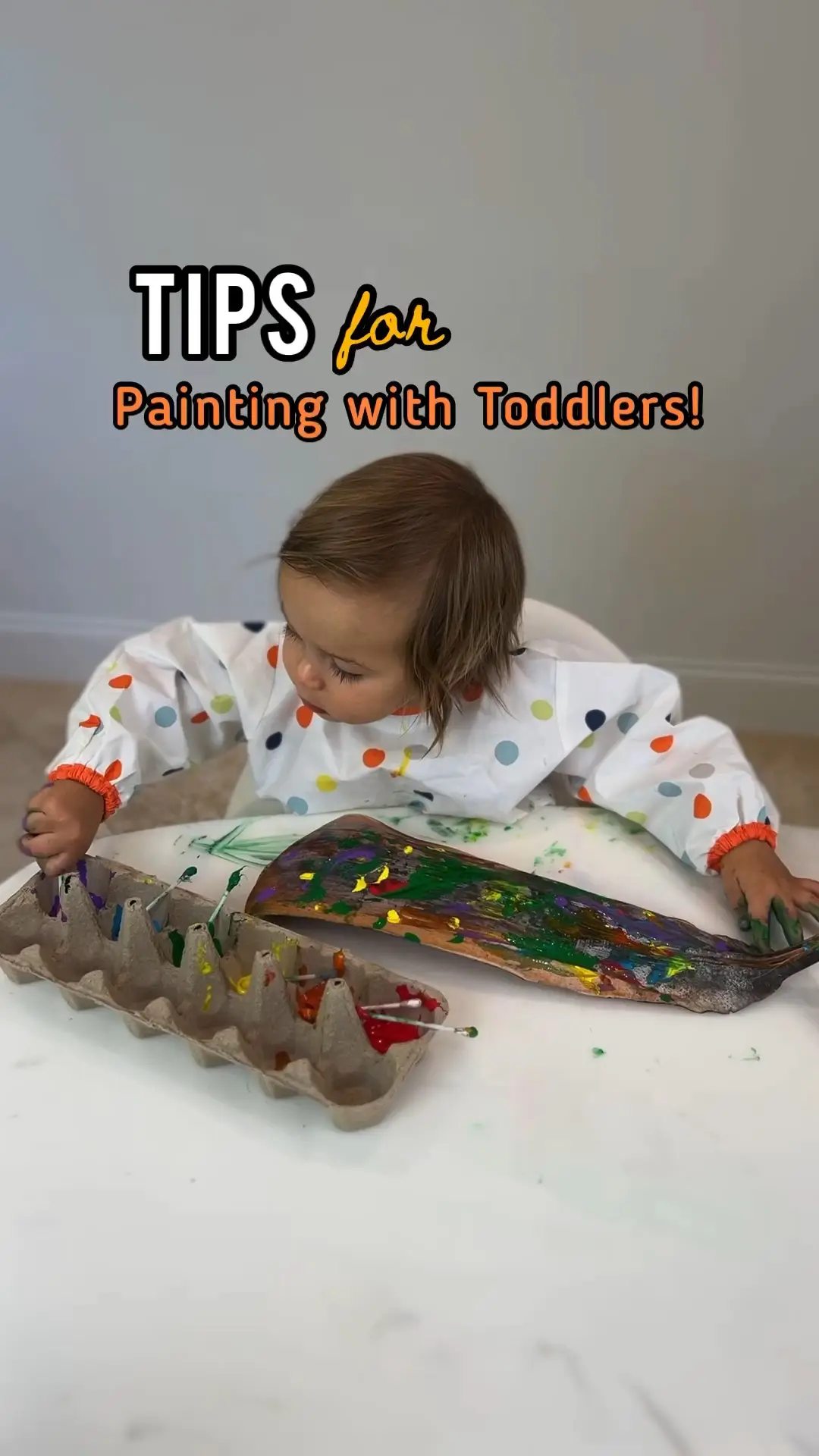 Painting with Toddlers