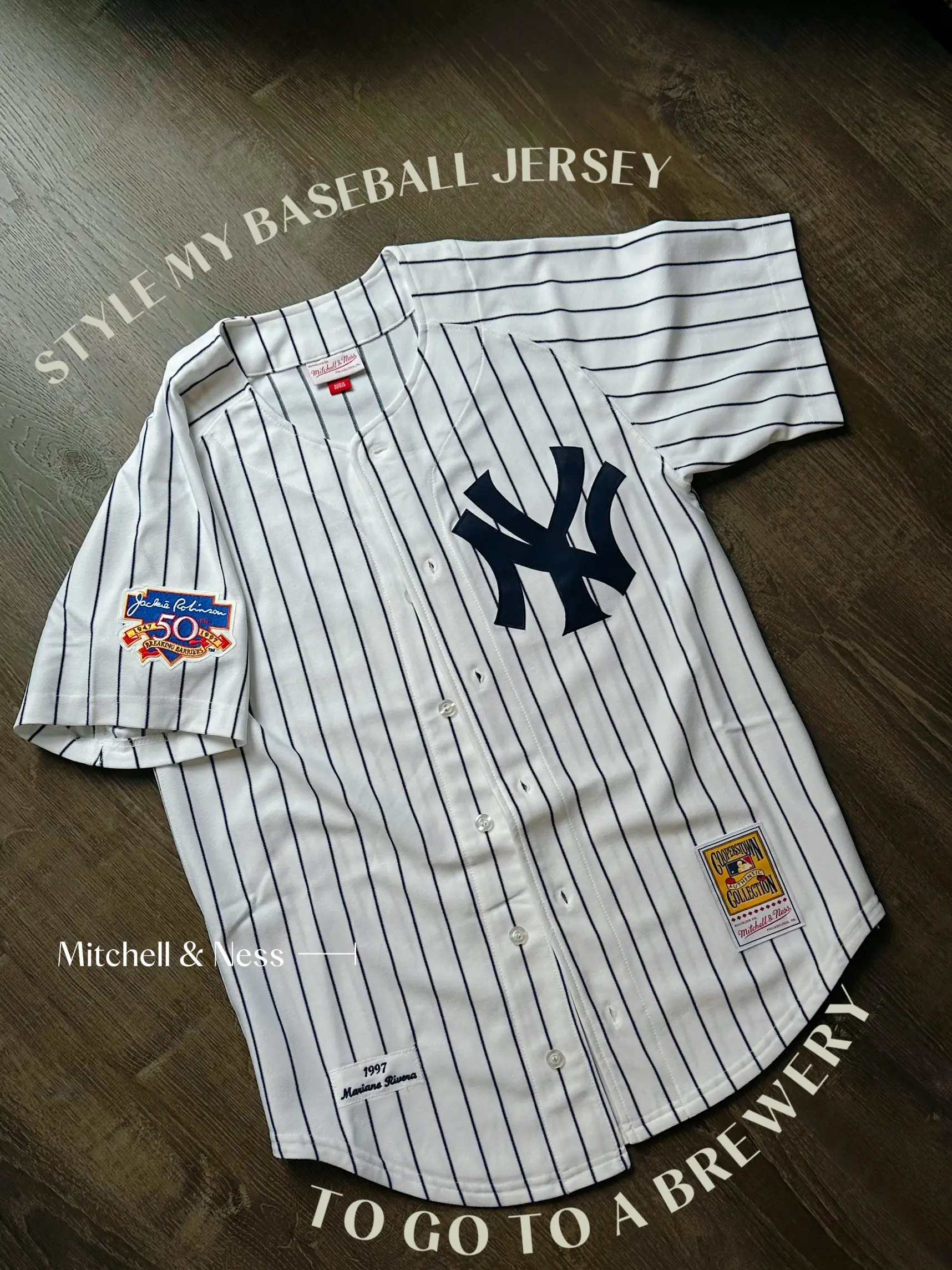 Vintage Inspired Baseball Knits Inspiration - NY Giants sweater at