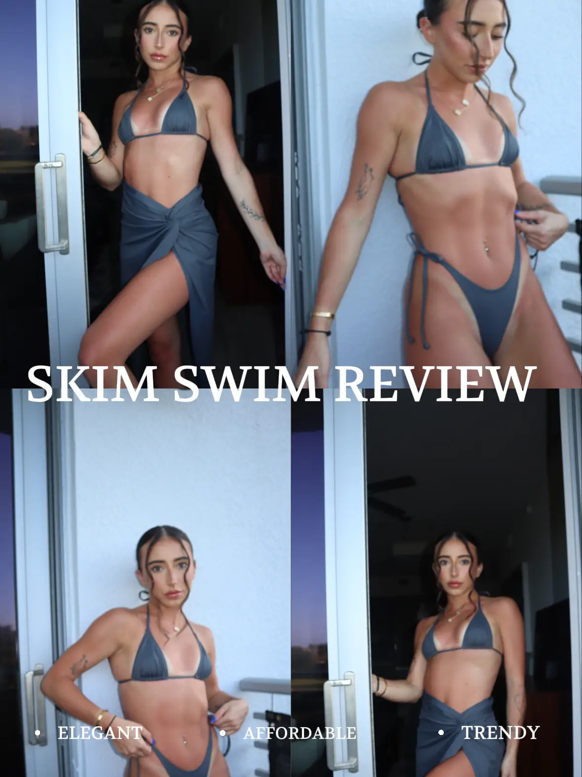 I tried Kim Kardashian's SKIMS swim line – I loved some pieces but