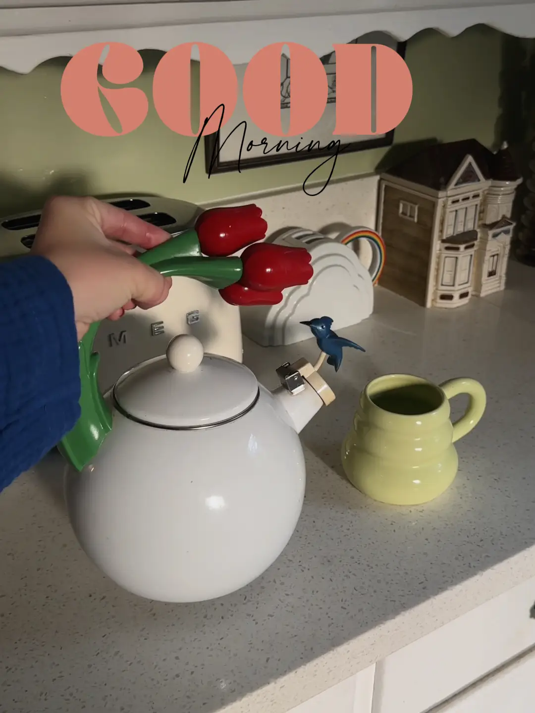 The Prettiest Vintage Tea Kettle Video published by Camille Lemon8