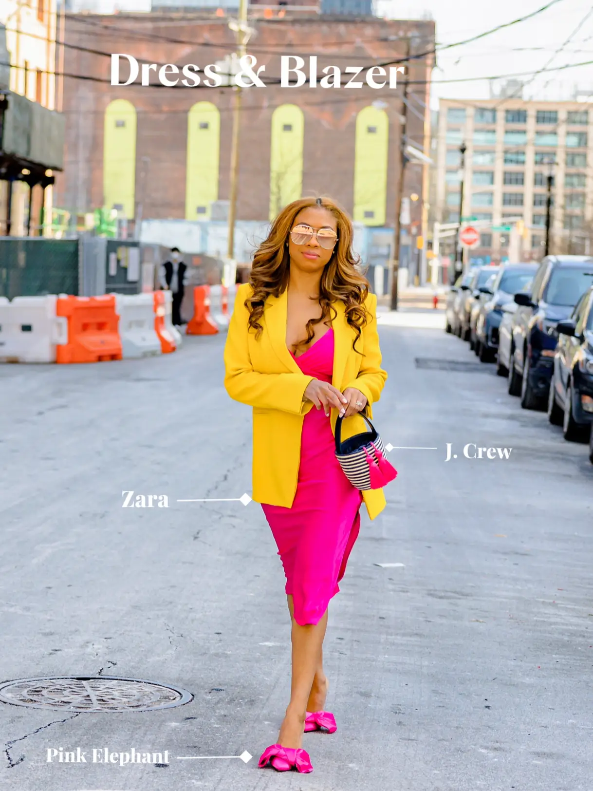 Yellow jacket from on sale pink