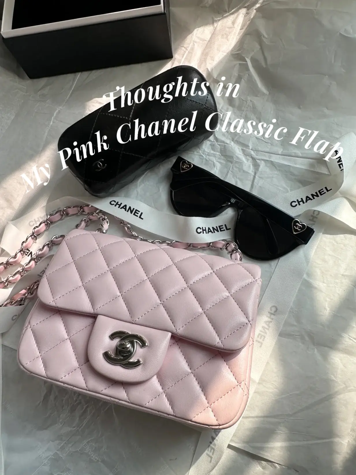 Thoughts in My Pink Chanel Classic Flap, Gallery posted by Ashy Patterson