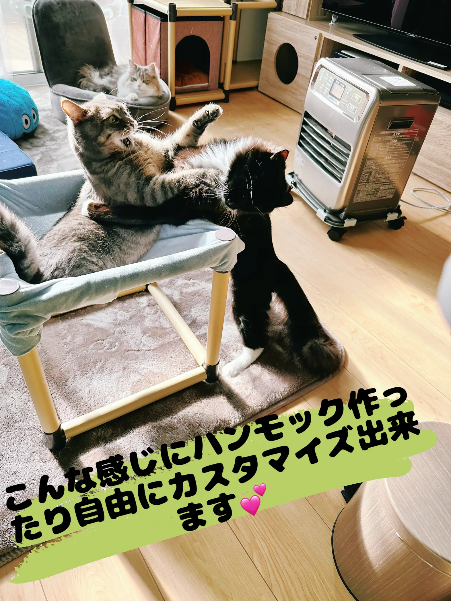 みぃ樣専用猫のハンモック二段ハンドメイドいつも有り難う御座います