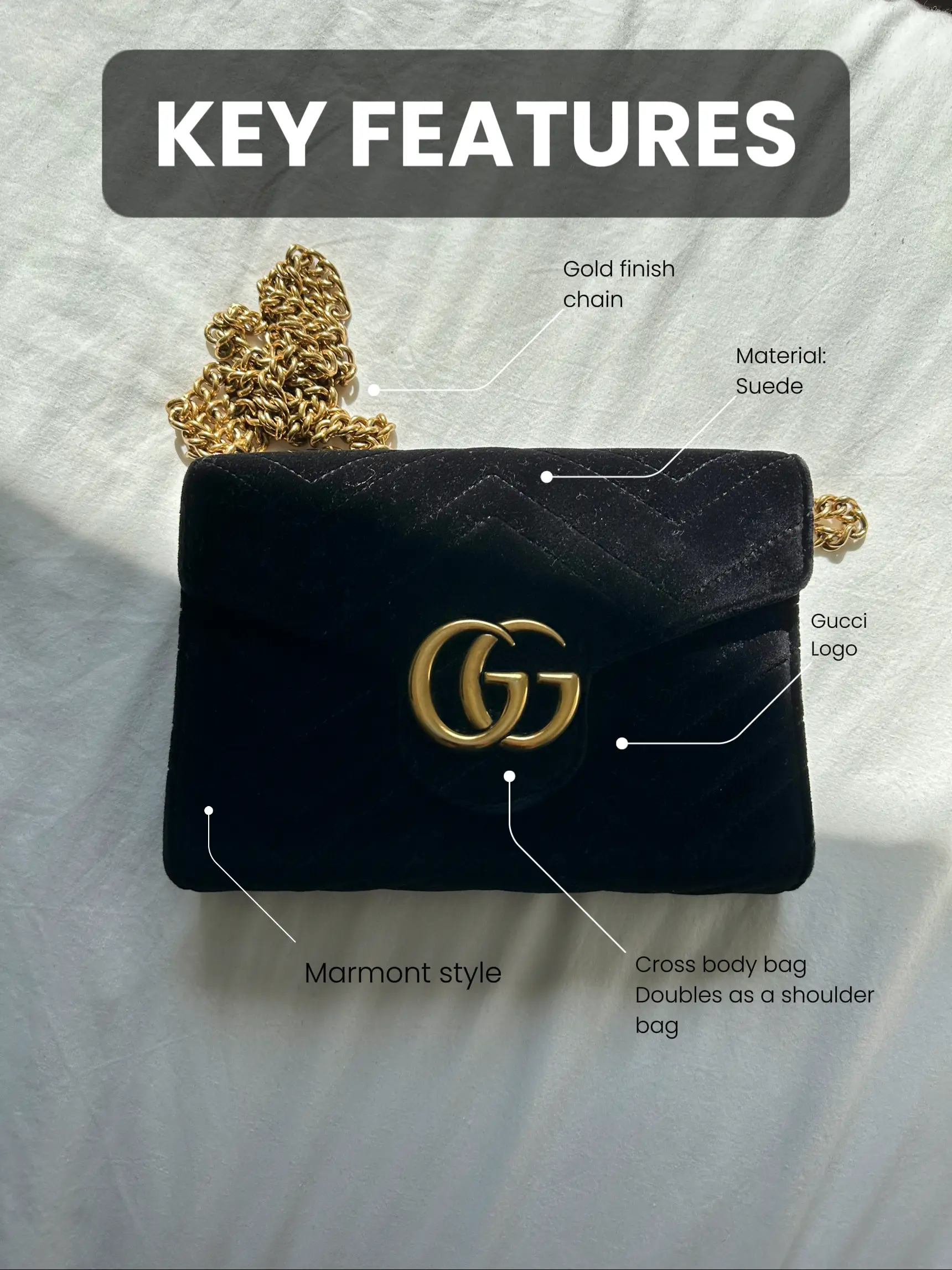 GUCCI MARMONT BAG REVIEW  IS IT WORTH THE HYPE?! 