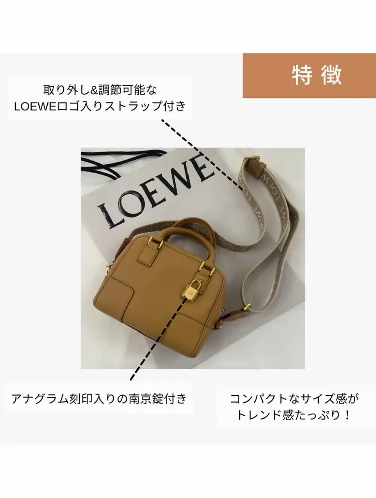 ロエベのミニバッグ💕アマソナ16 の仕様を徹底解剖👜✨ | STYLE HAUSが