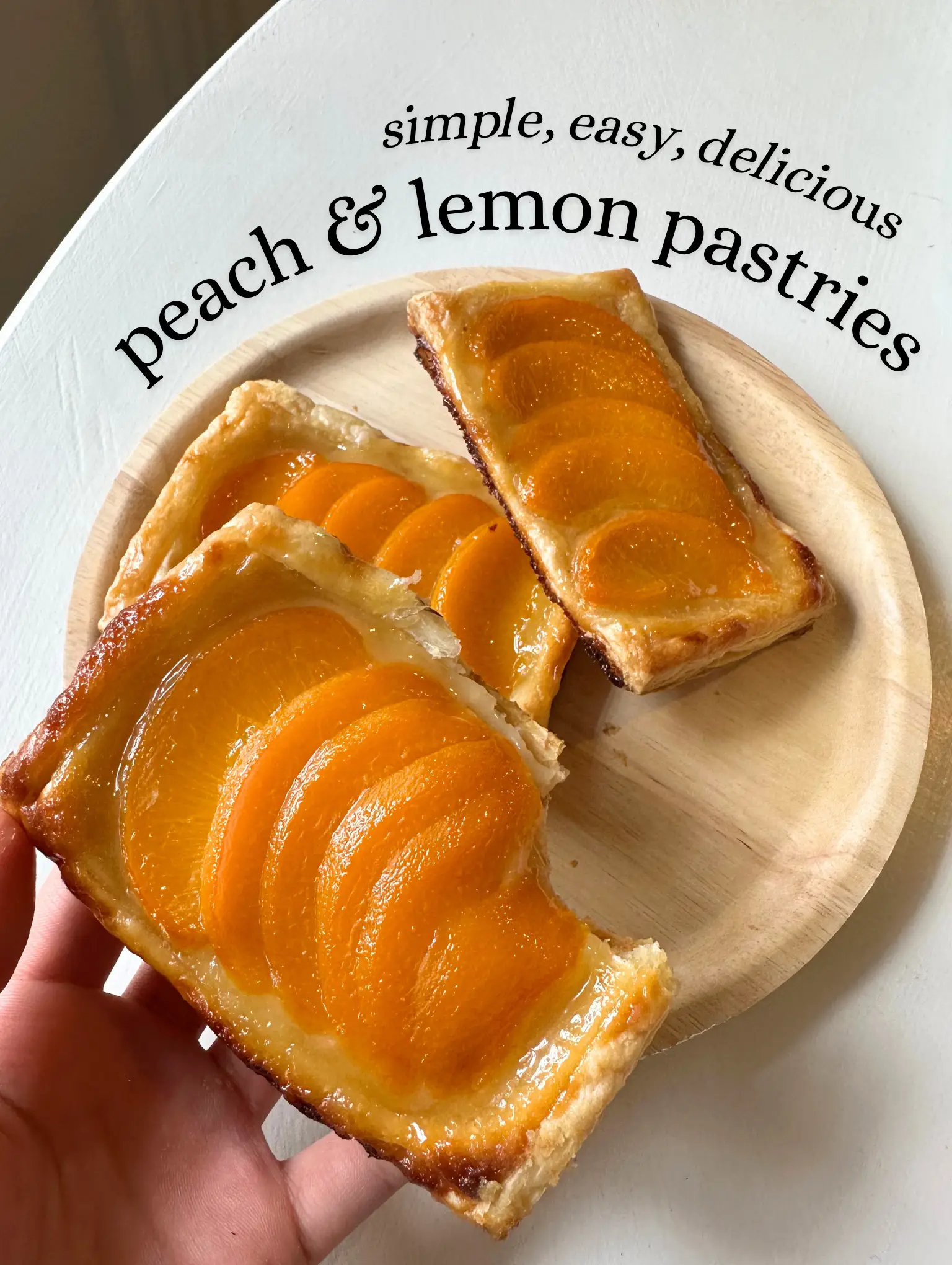 Peach & Lemon Puff Pastries | Recipe 's images(0)