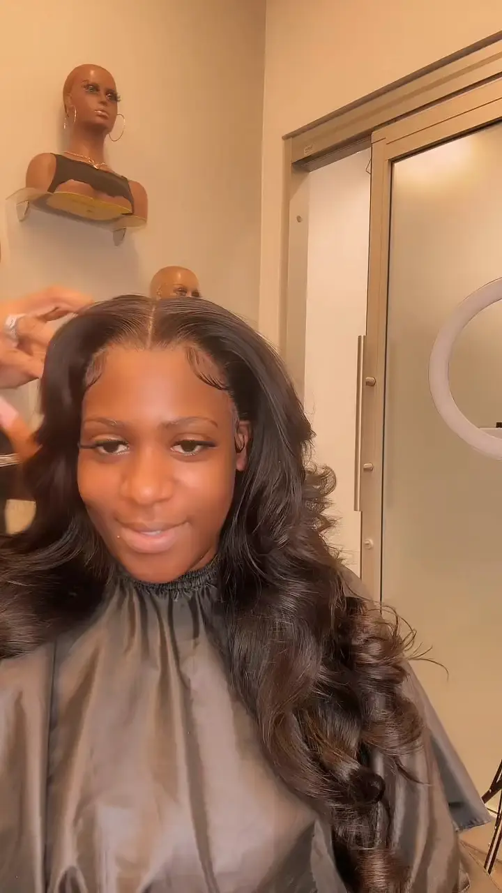 The way I install my first fall wig🥰, Video published by nadulahair