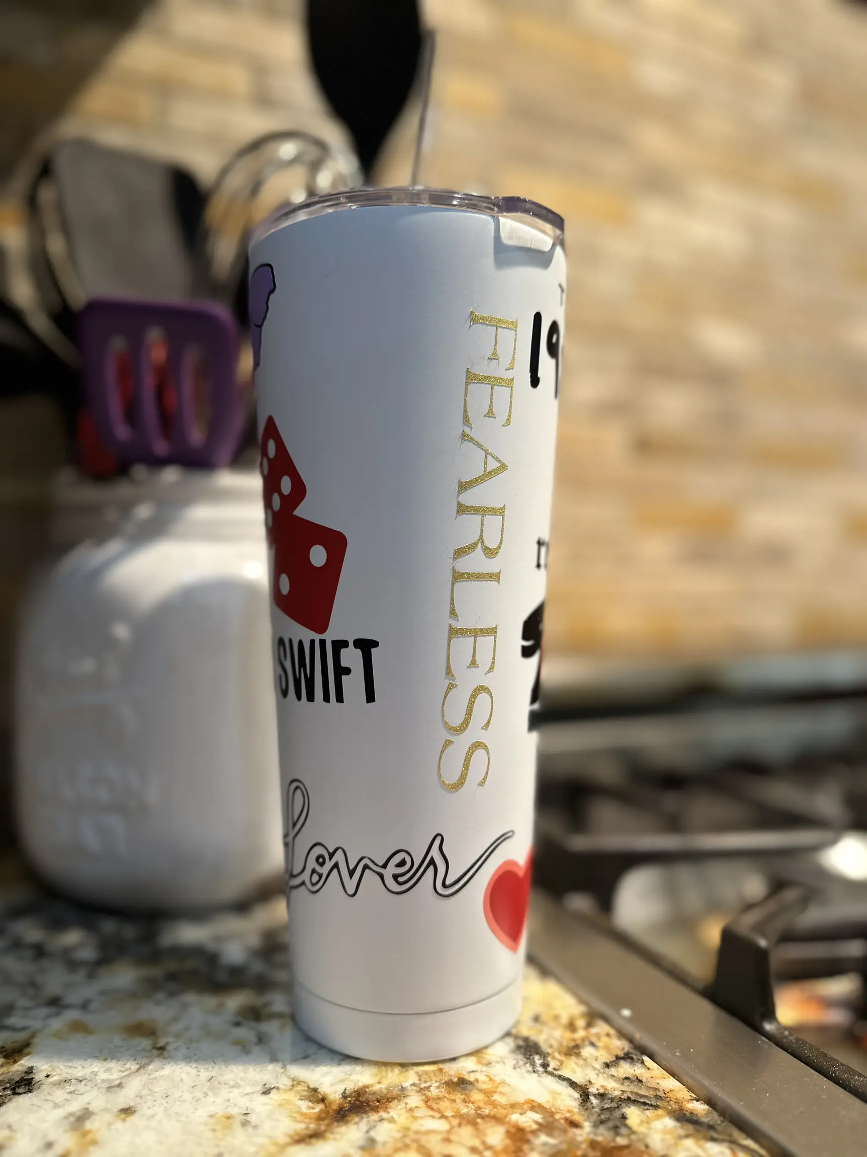 Taylor Swift Slim Water Bottle Canteen Starbucks Cute Tumbler Fan Art – Abe  Gallery