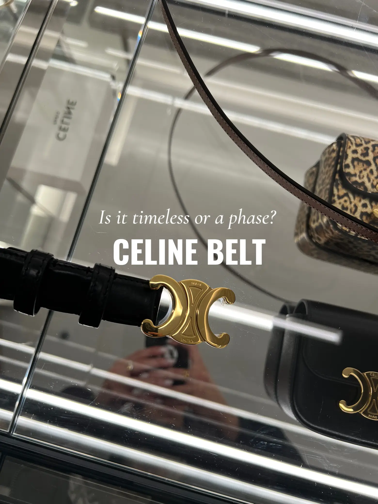 CELINE Unboxing and Review: CELINE Nano Belt Bag and Medium Triomphe Belt 