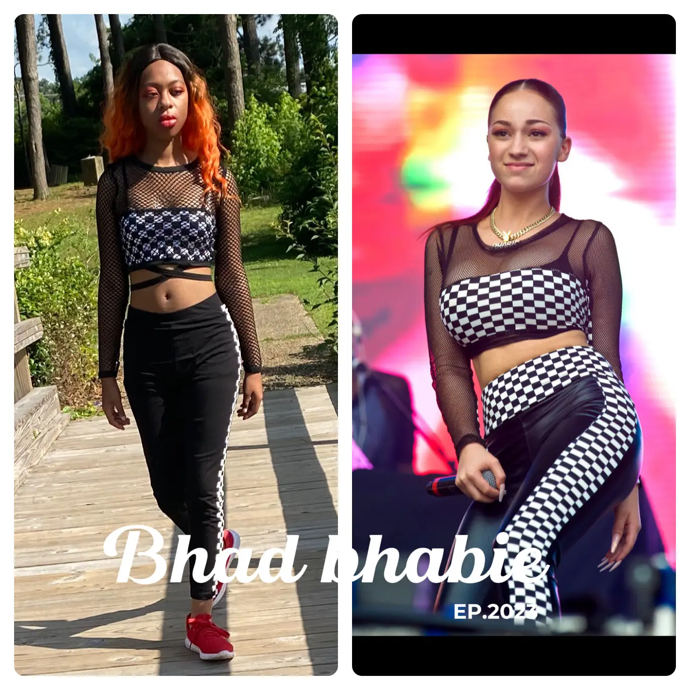 Bhad bhabie cheap crop hoodie