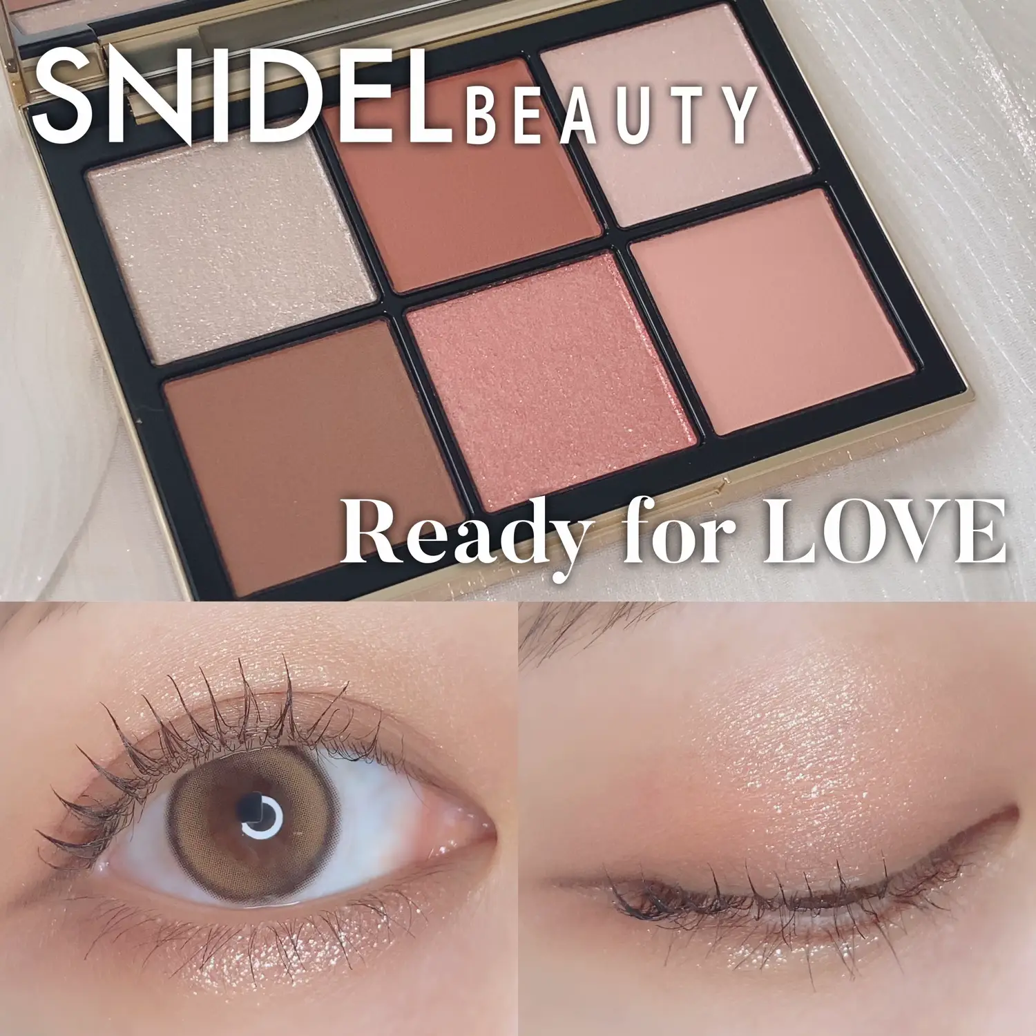 snidelbeauty バレンタインコレクション 2024 ハート ミラー 世界的に