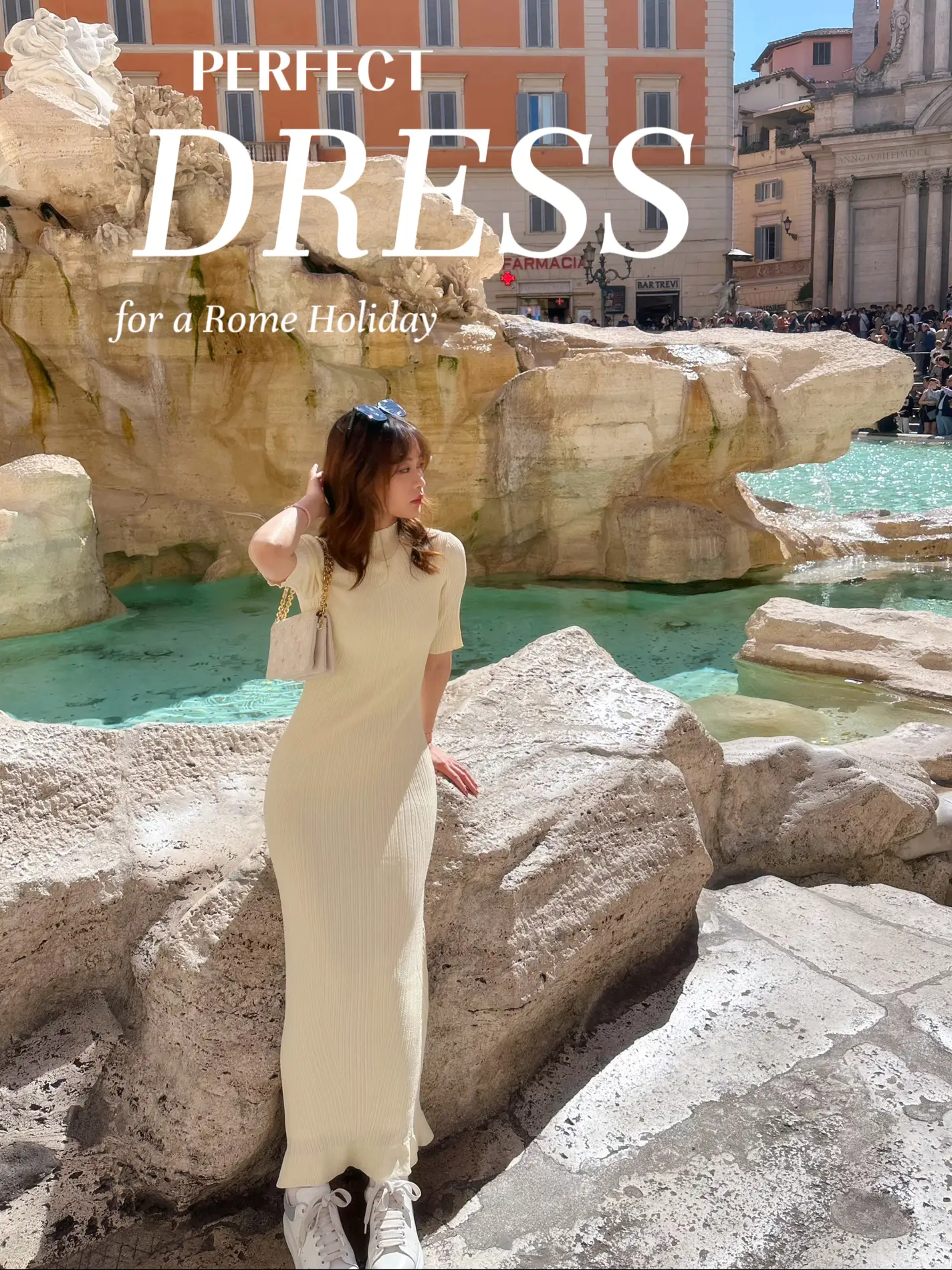 Long Knit Dress from Maje: Perfect for Rome style | Gallery posted ...