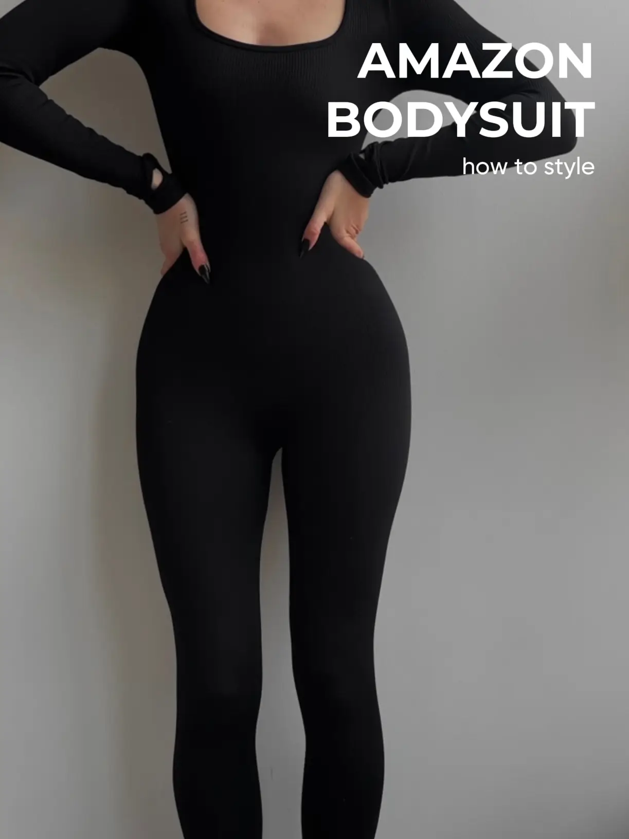 FeelinGirl Bodysuit Shapewear Color: Black Size: - Depop