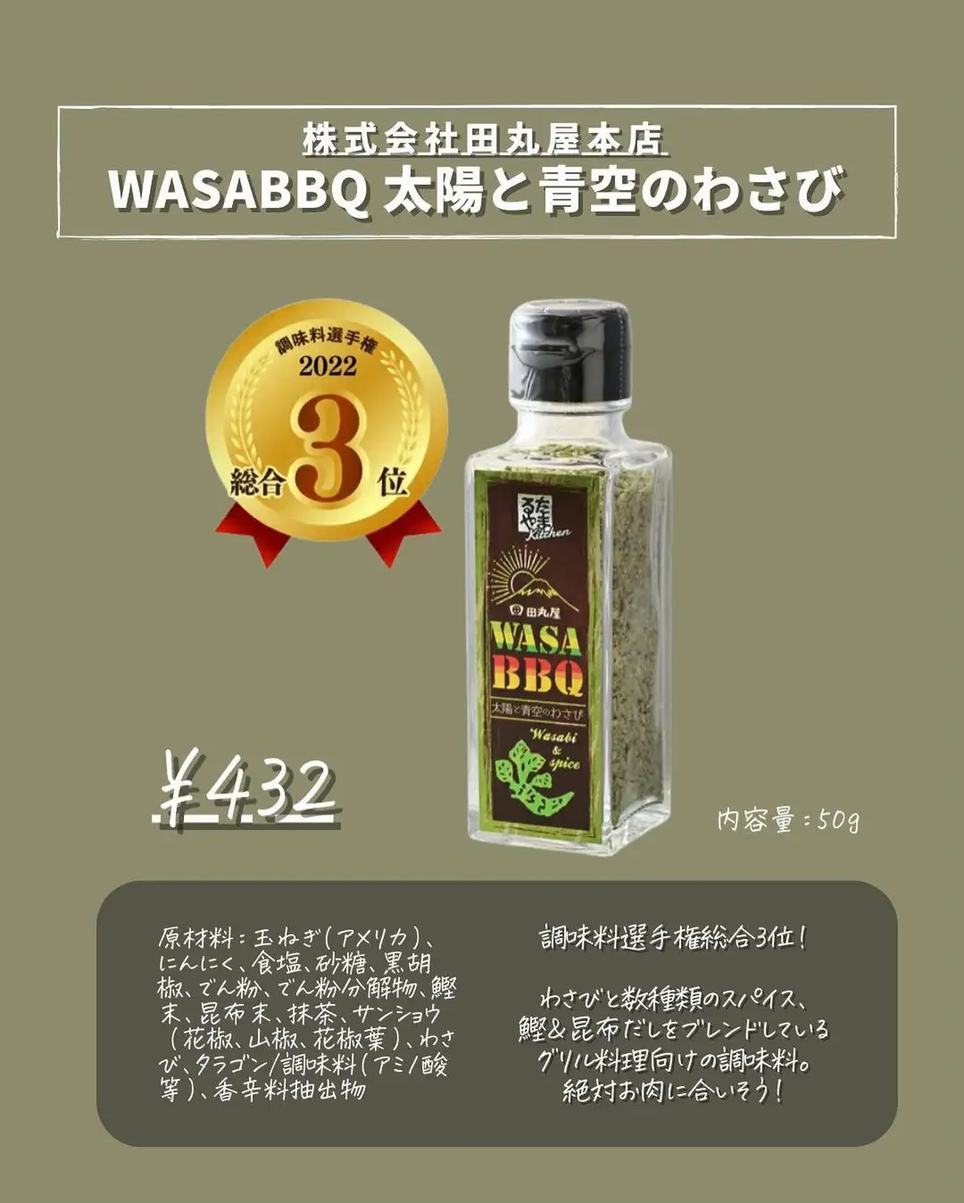 キャンプ飯に使える！調味料選手権で受賞したおすすめ調味料 | リョウ