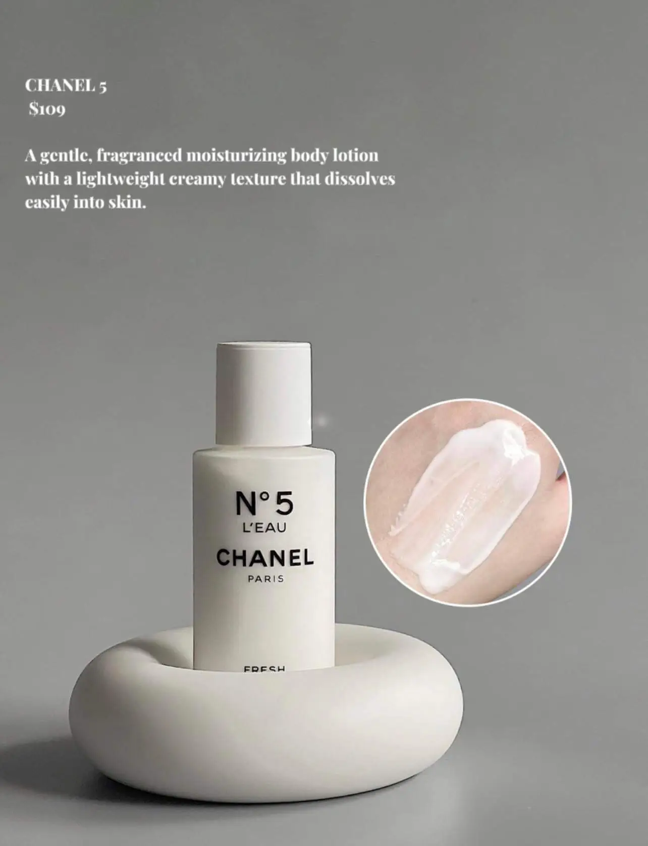 Body lotion 2024 chanel 5