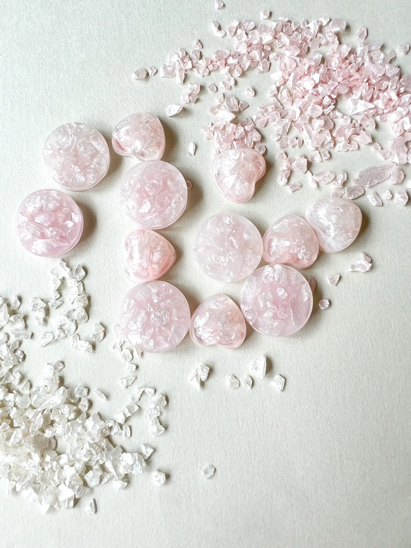 涼しむうさぎちゃんラウンドレジンヘアゴム