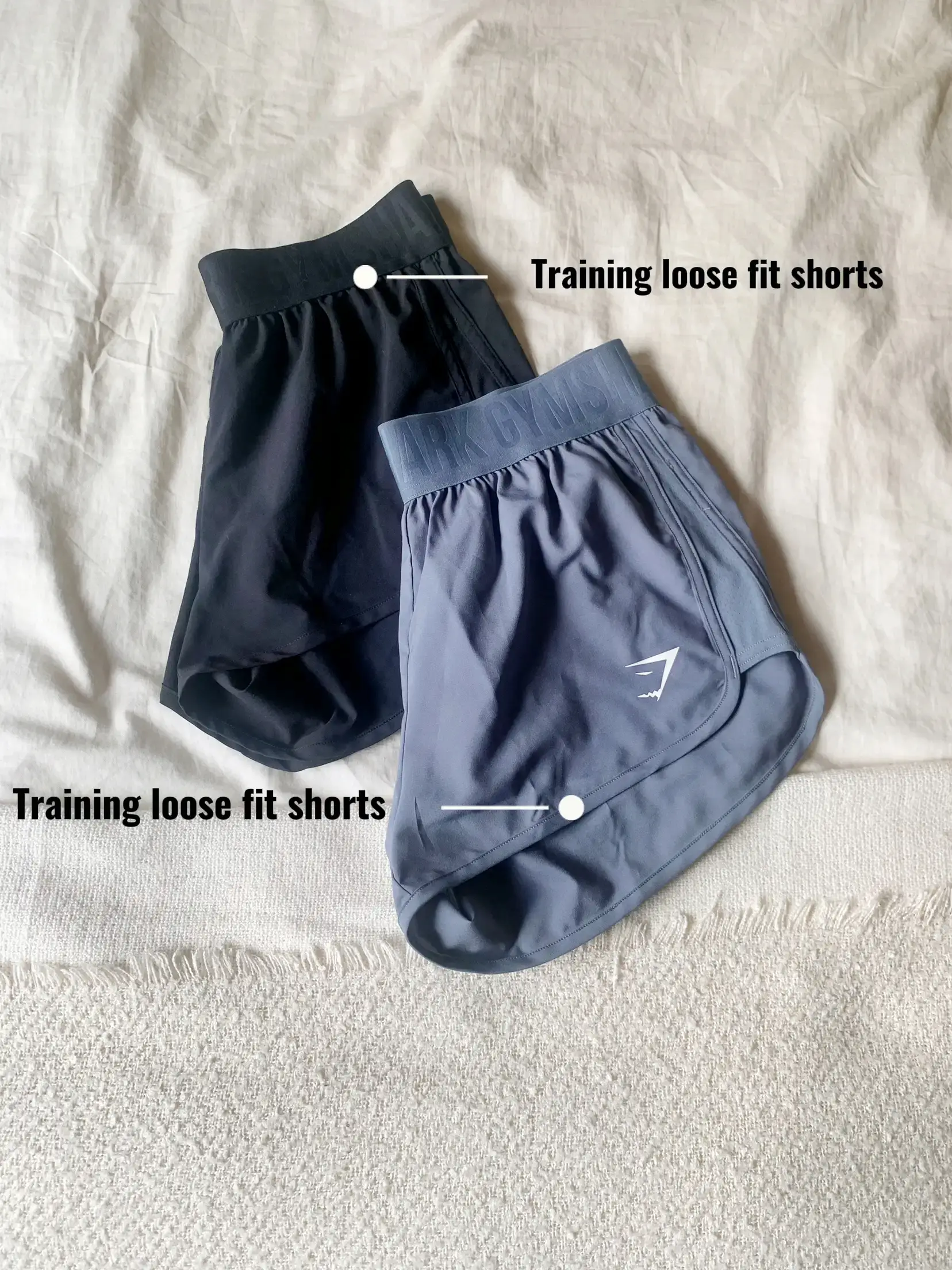 Gymshark Training Loose Fit Shorts - Pink Print