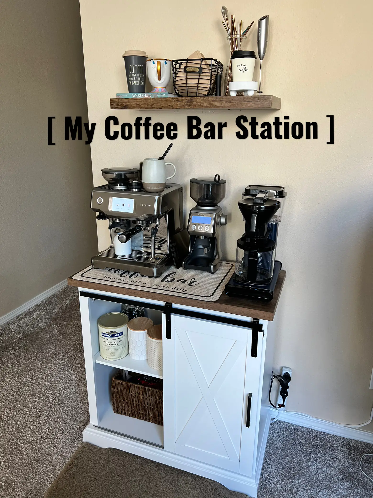 Bar ideas #Coffee station ideas you need to see (coffe bar ideas