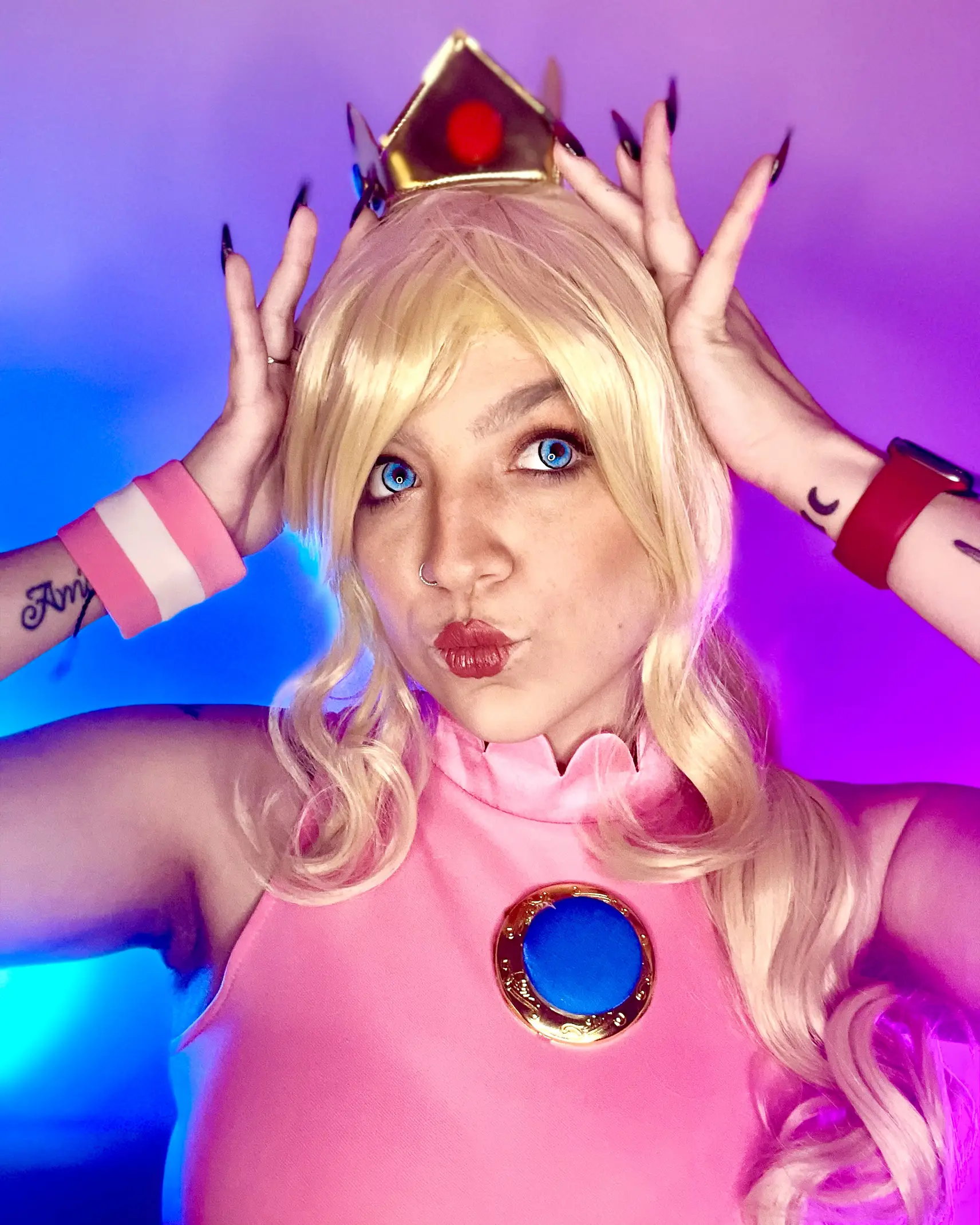 duet free!! #princesspeach #princesspeachcosplay #peach #peachcosplay