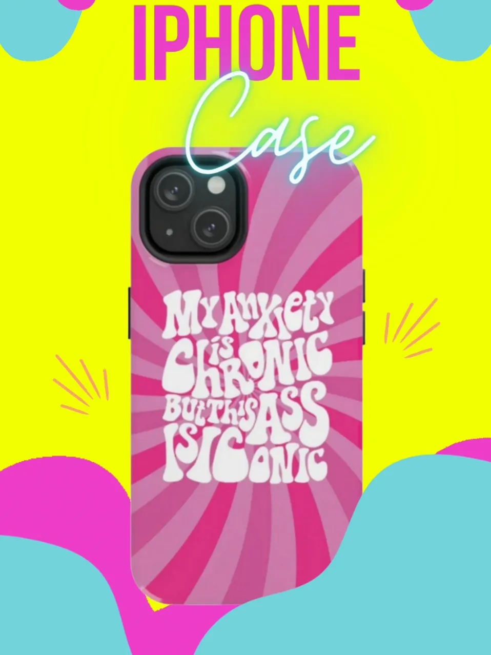 Anxiety iPhone Cases are now on our Etsy! วิดีโอที่เผยแพร่โดย