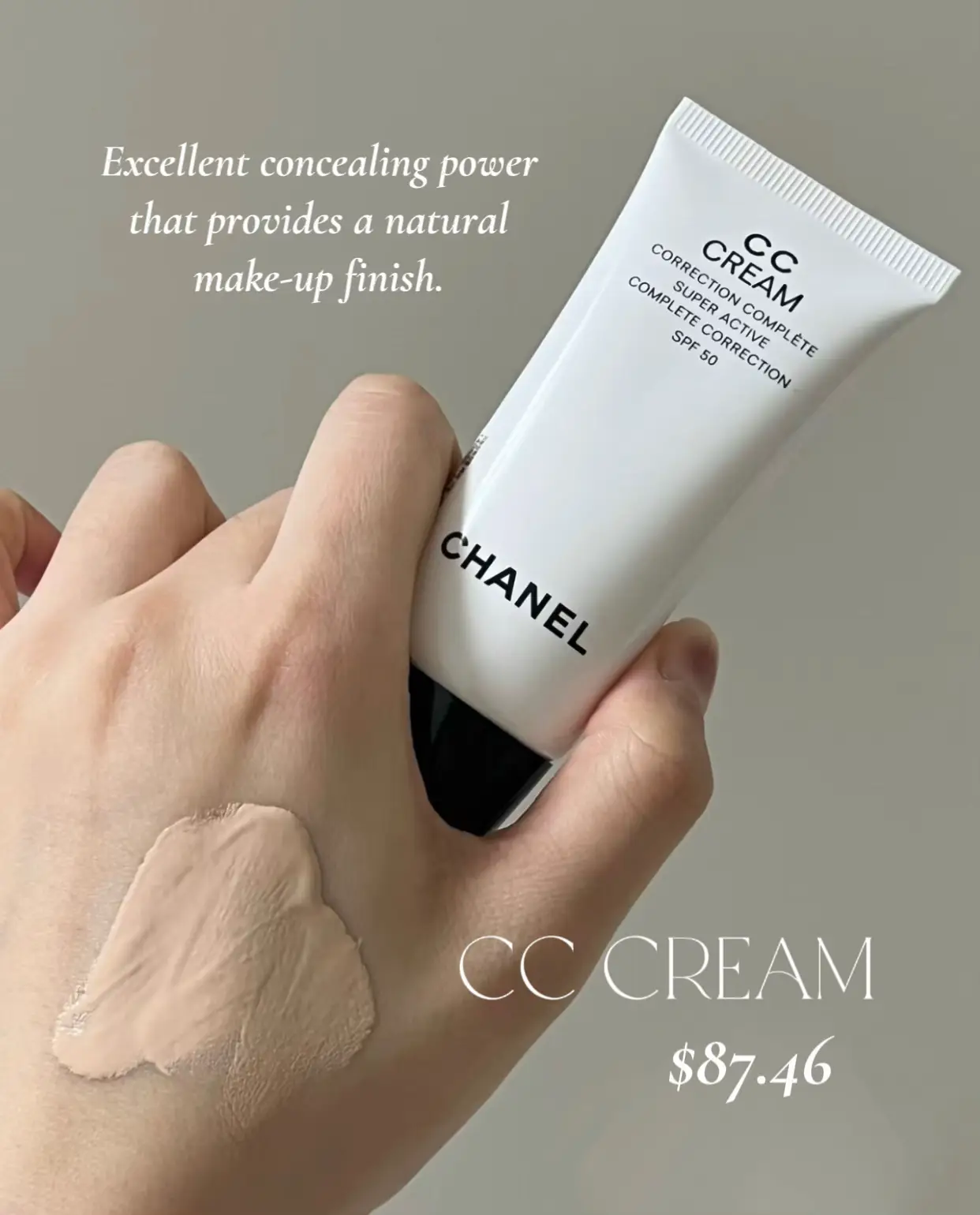 Chanel CC CREAM - Correction Complète Super Active SPF 50 - INCI