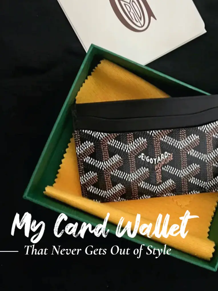 Cost of goyard outlet wallet