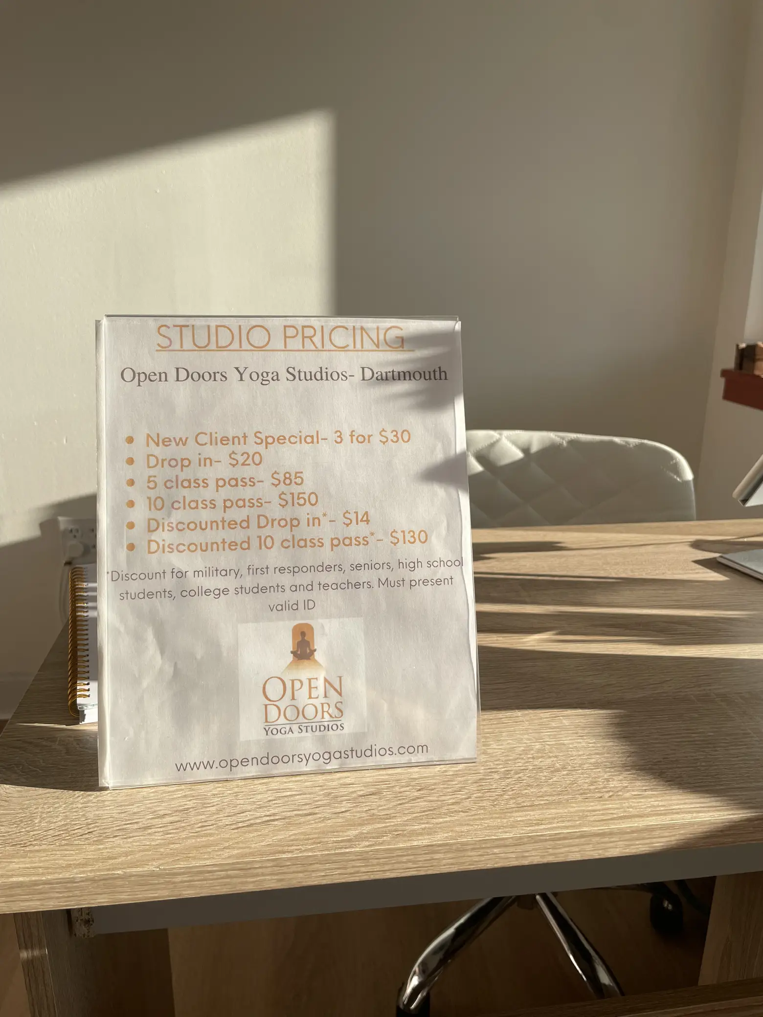 Yoga Studio Tour 