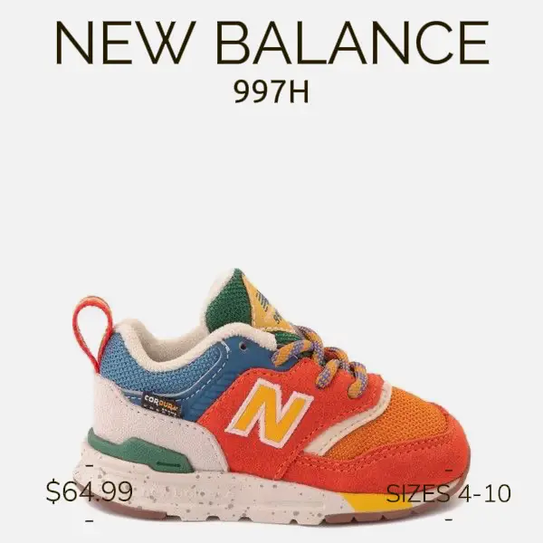 New balance 997h vintage orange with moonbeam best sale