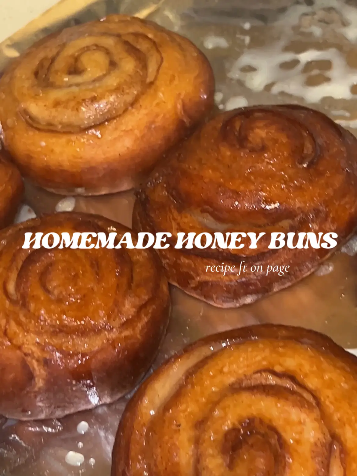 Homemade Honey Buns