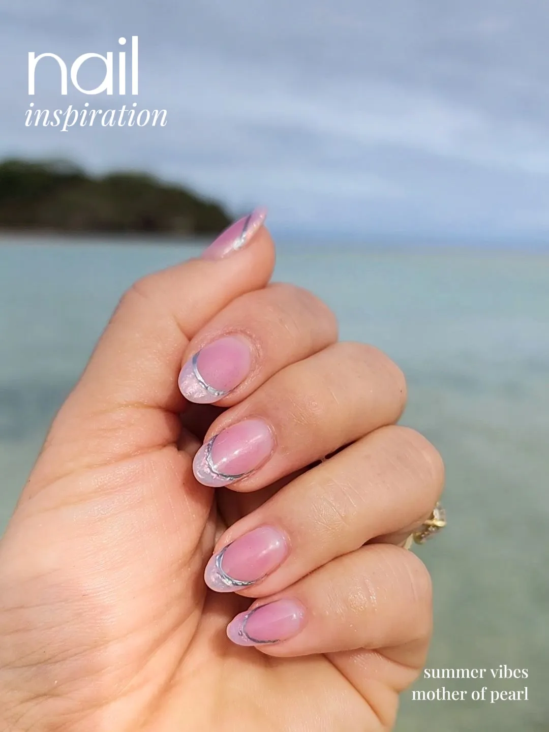 Mother of Pearl 🐚 Nails, Video published by Tiffany Lee