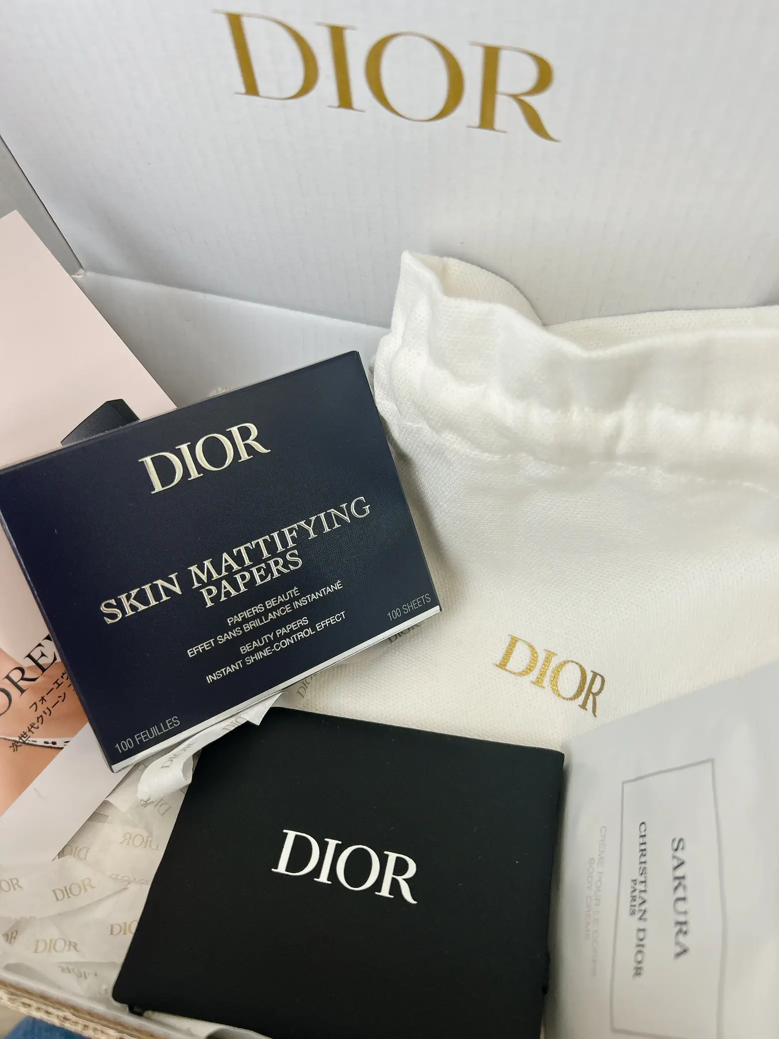 DIOR☆オンライン限定ミラー&あぶらとり紙 | masakoi2bsが投稿した