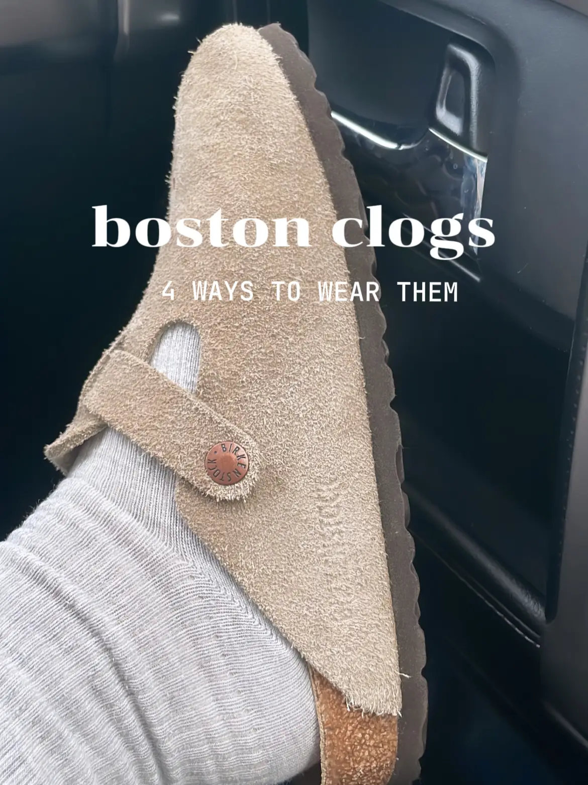 How to wear the Birkenstock Boston clogs