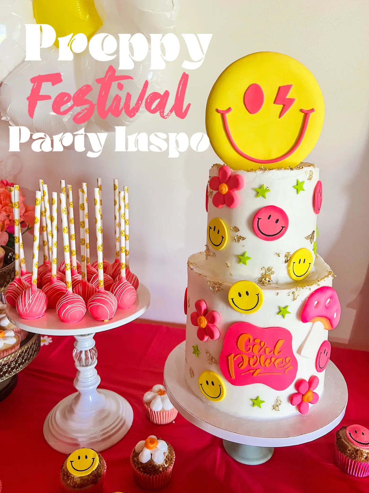 Preppy Festival Birthday Party Inspo