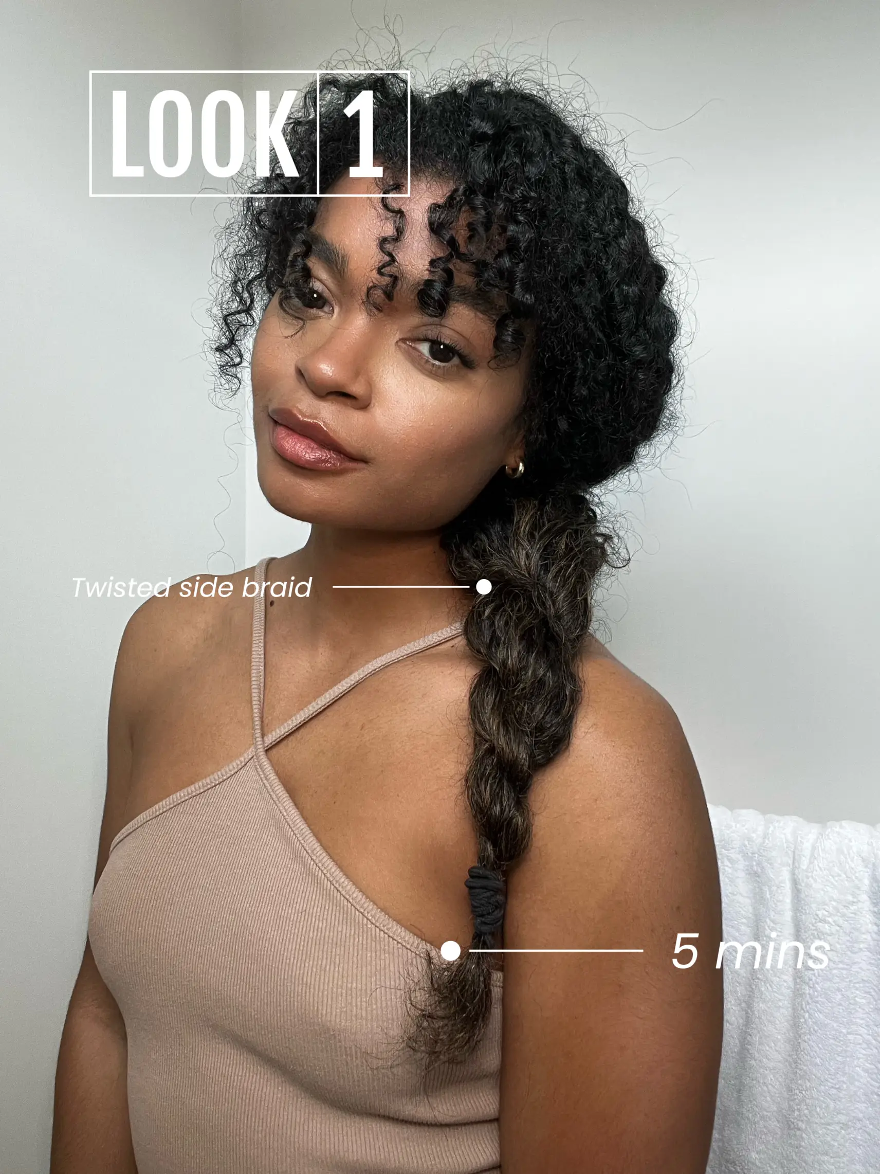 Cool Girl” Curly Hairstyle! would you try it? 🫶🏽 #curlyhair #curls , Cute  Hairstyles, haircuts for curly hair 