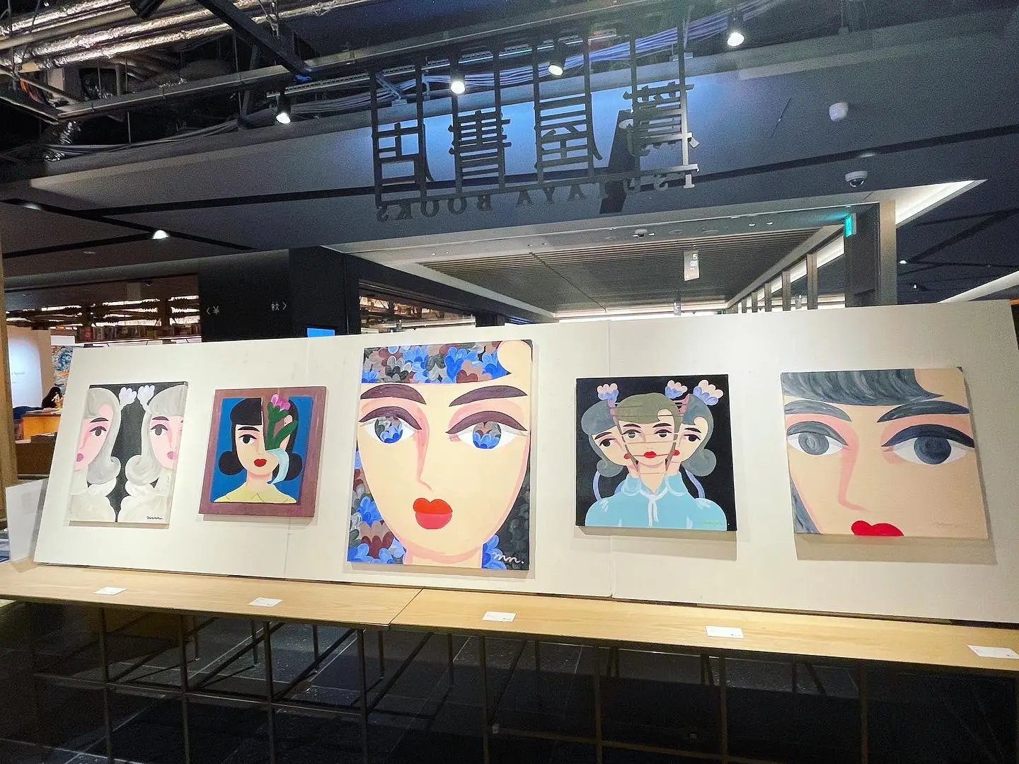 中村桃子 原画 15号 2022年作 可愛らしい図柄です