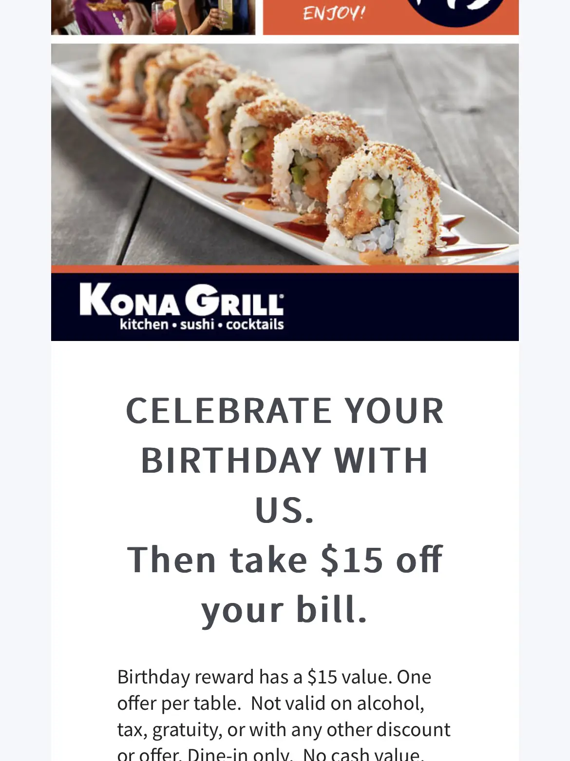 Kona 2024 grill coupons