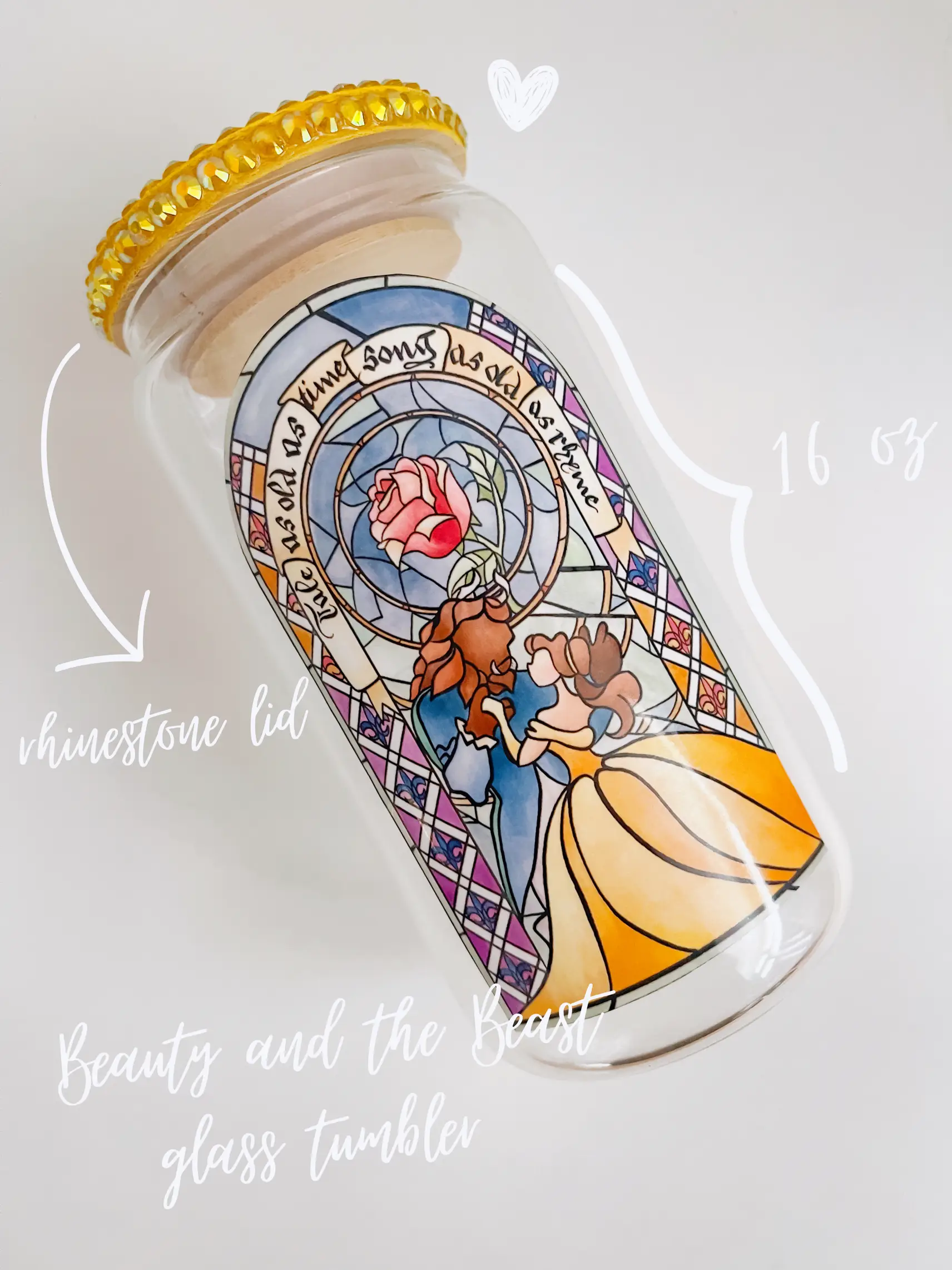Beauty and The Beast Tumbler - Lemon8 Search