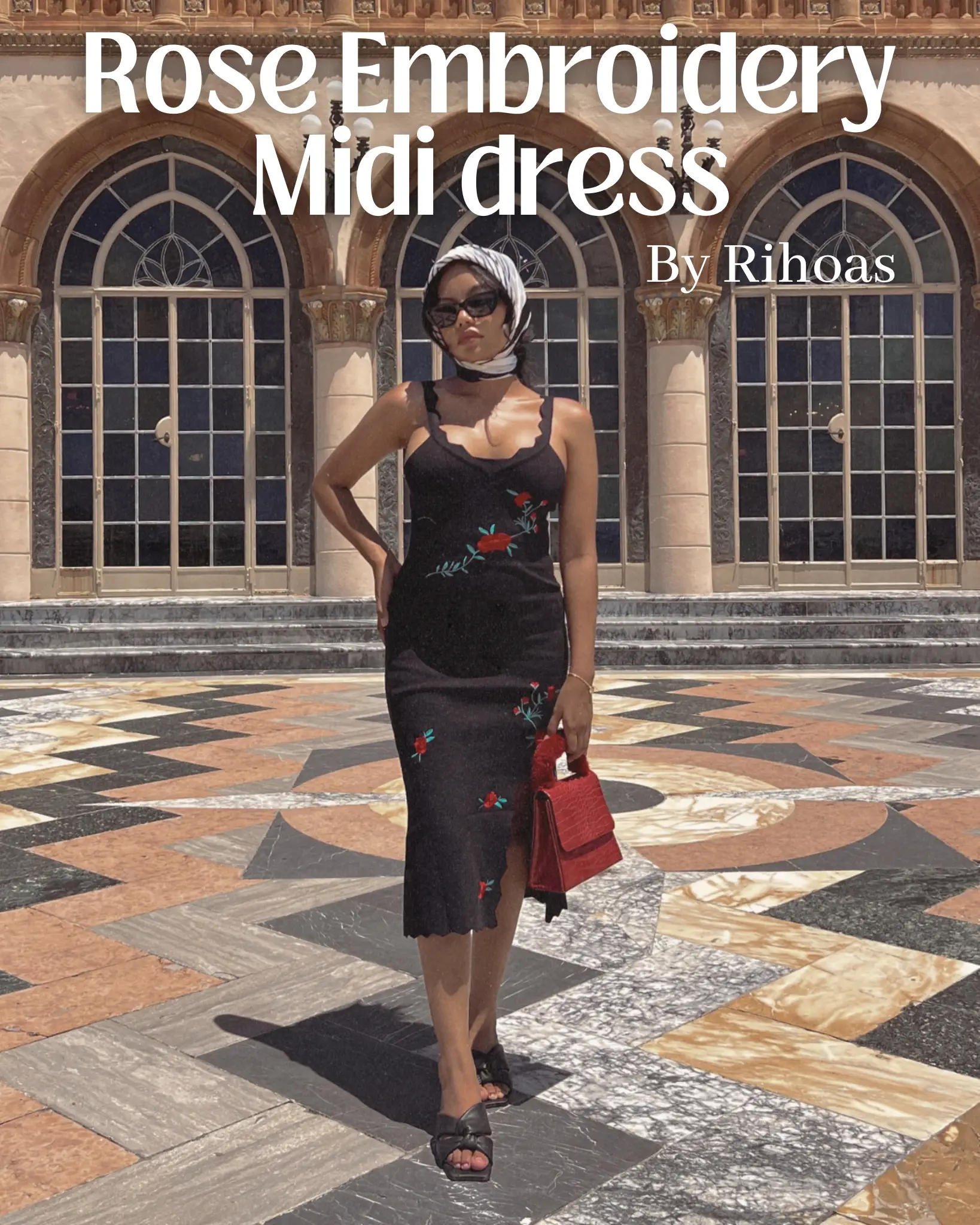20 top Rose Embroidery Slit Midi Dress Rihoas Petite ideas in 2024