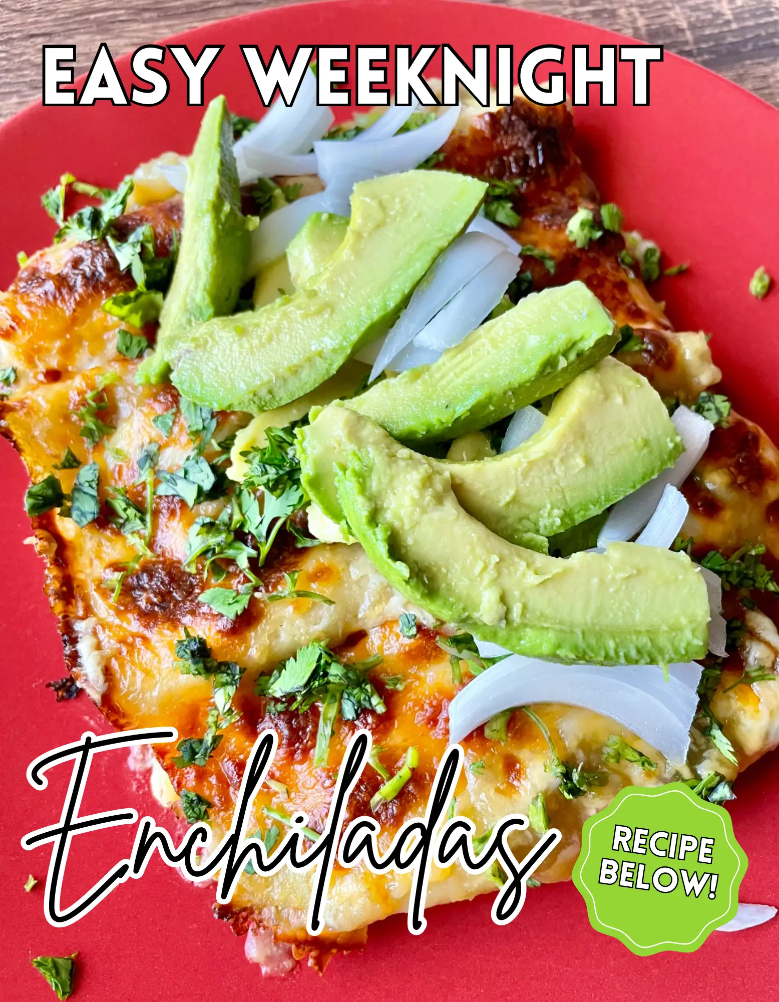 Easy Weeknight Chicken Enchiladas Recipe | Gallery Posted By Meghan ...