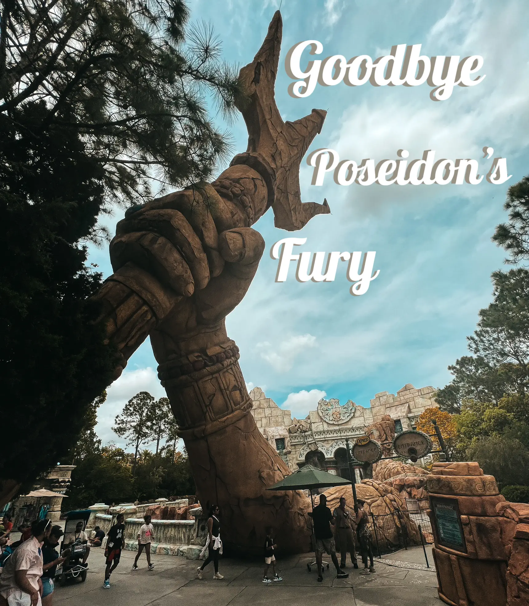 Universal to permanently close Poseidon's Fury attraction