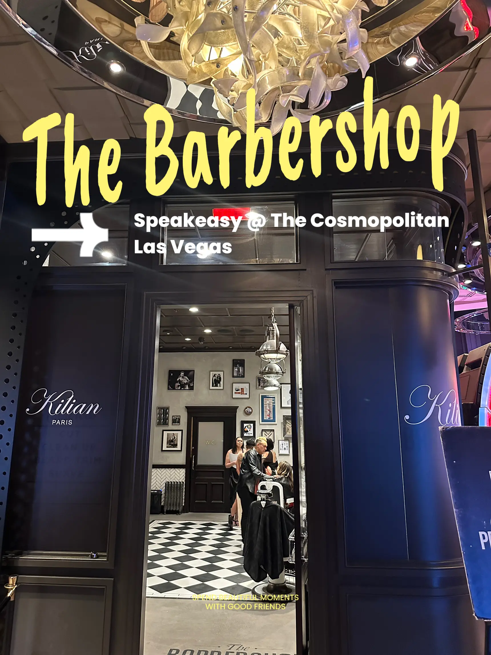 How To Find The Barbershop Speakeasy at Cosmopolitan