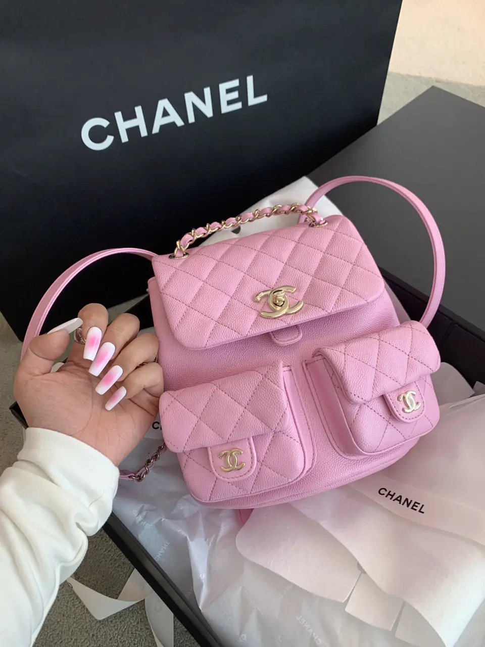 CHANEL bag, pink duma 23p, Gallery posted by Jassorn