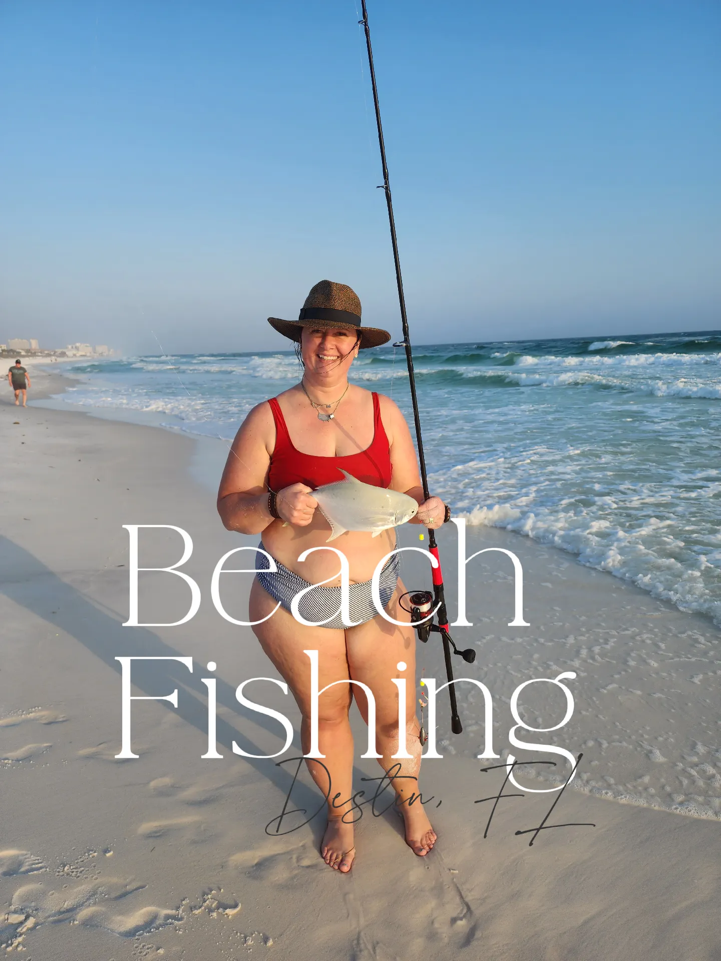 Fishing on the Beach in Destin, Florida