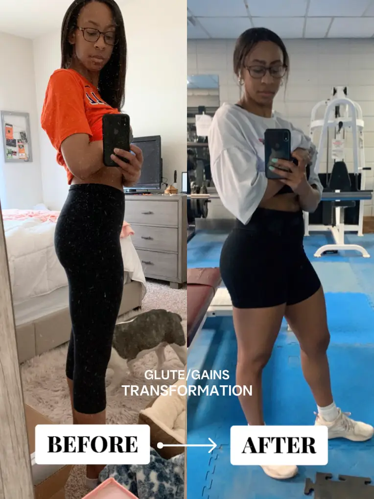 GLUTE GAINS Journey Personal Motivation Gallery posted by whitleyruffin Lemon8