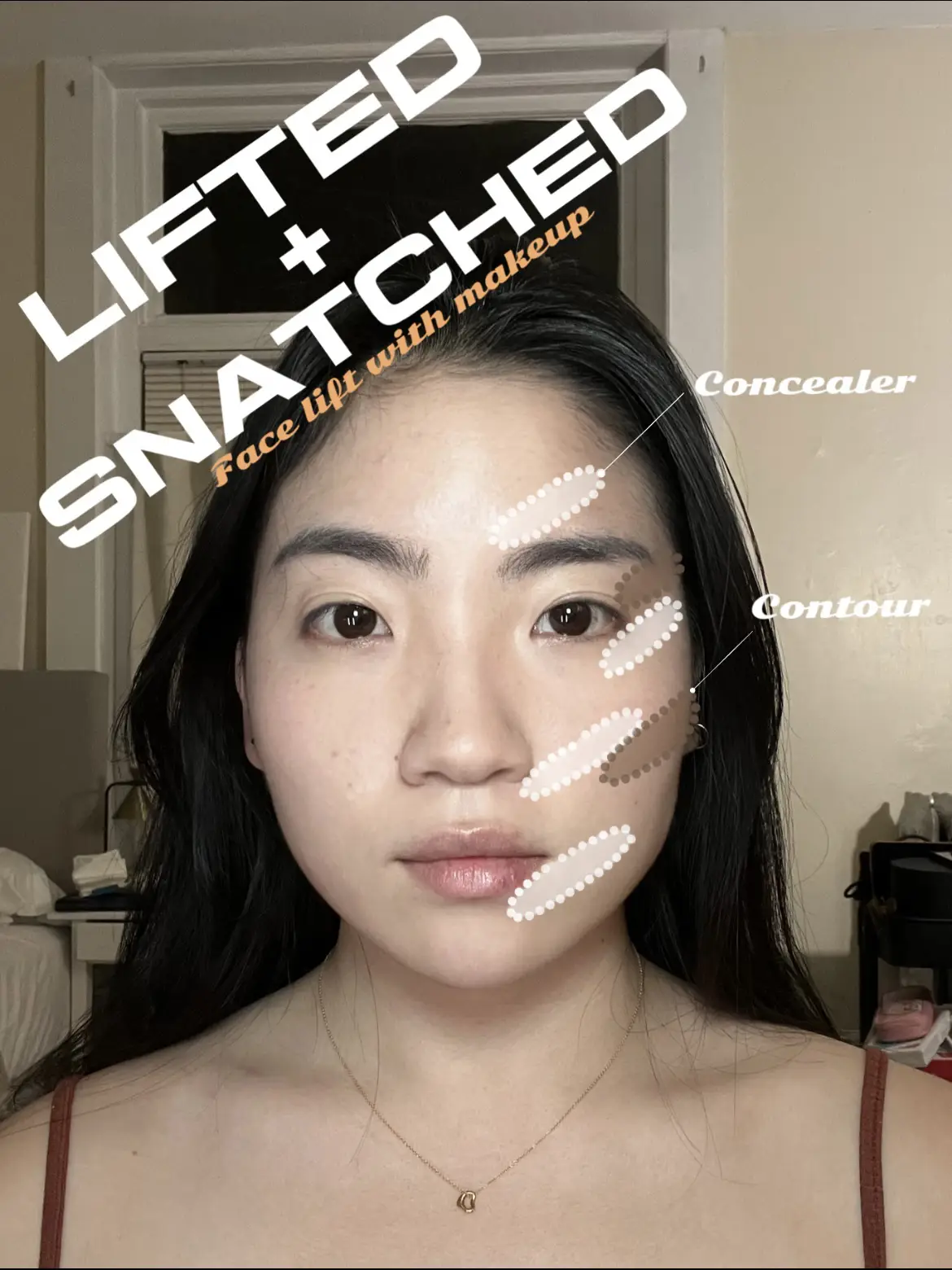 Click on the filters to try them! #faceliftmakeup #facelifting