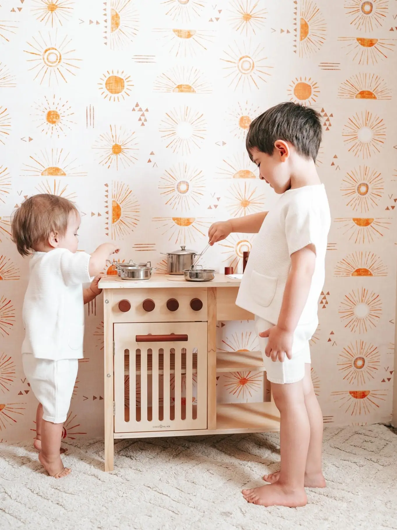 Wooden kitchen, Montessori style play corner, Gallery posted by Maycie