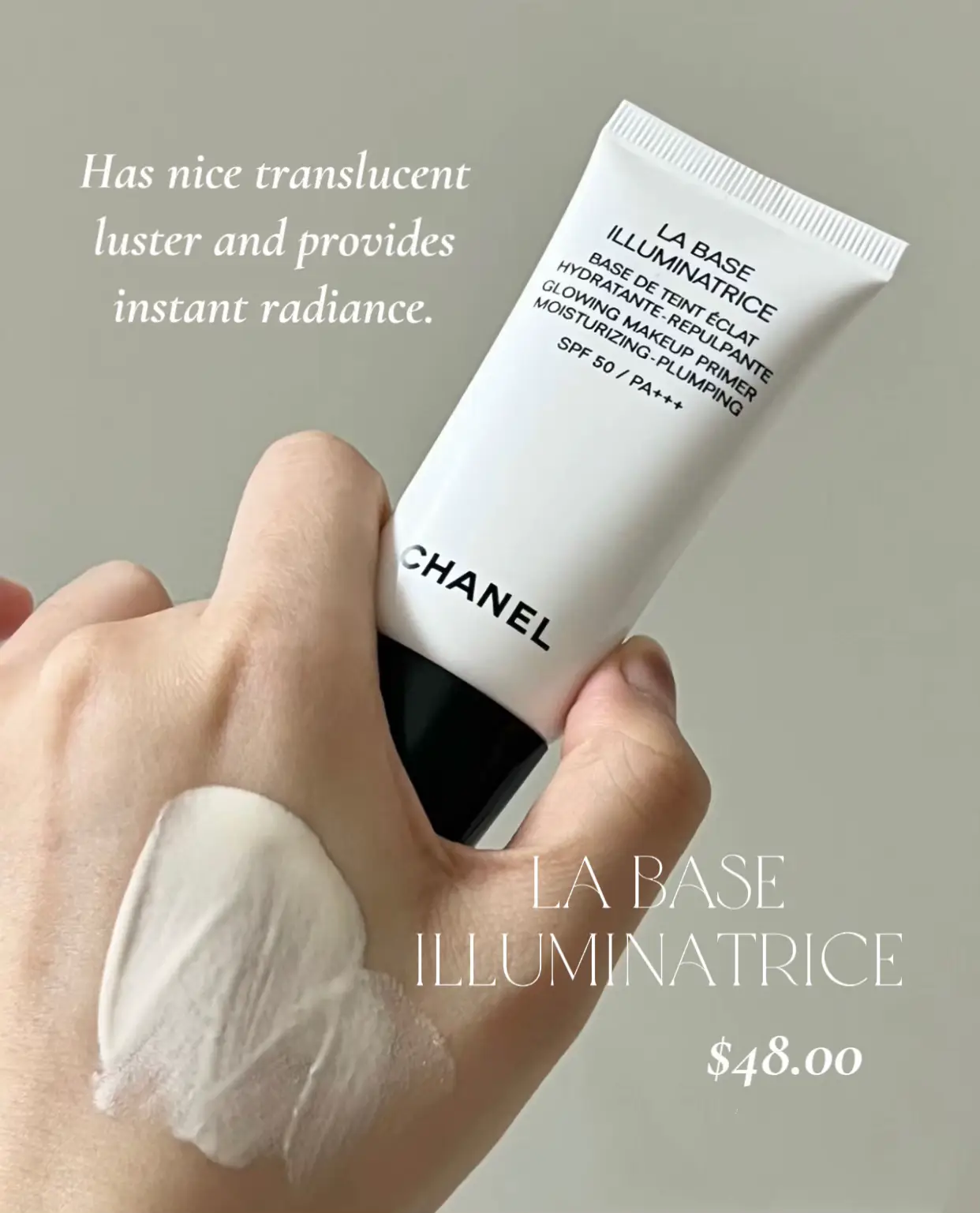 Chanel La Base Illuminatrice Glowing Make-up Primer Moisturising-plumping