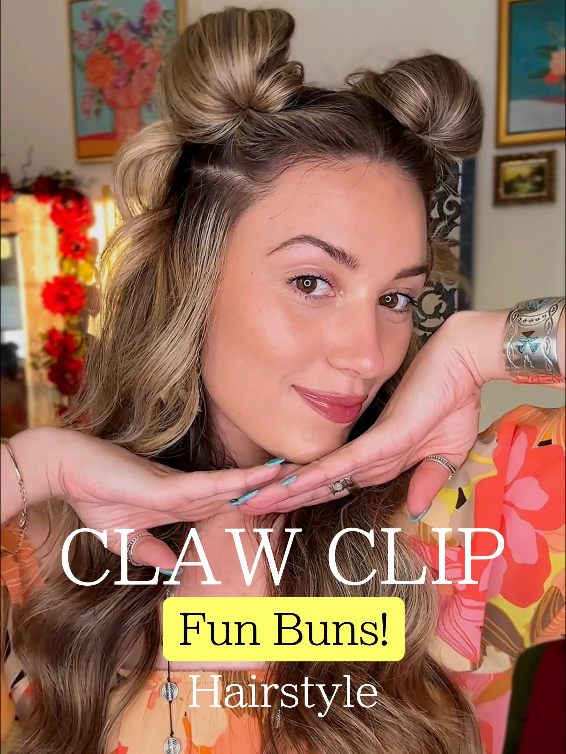 Fun Buns with Claw Clips