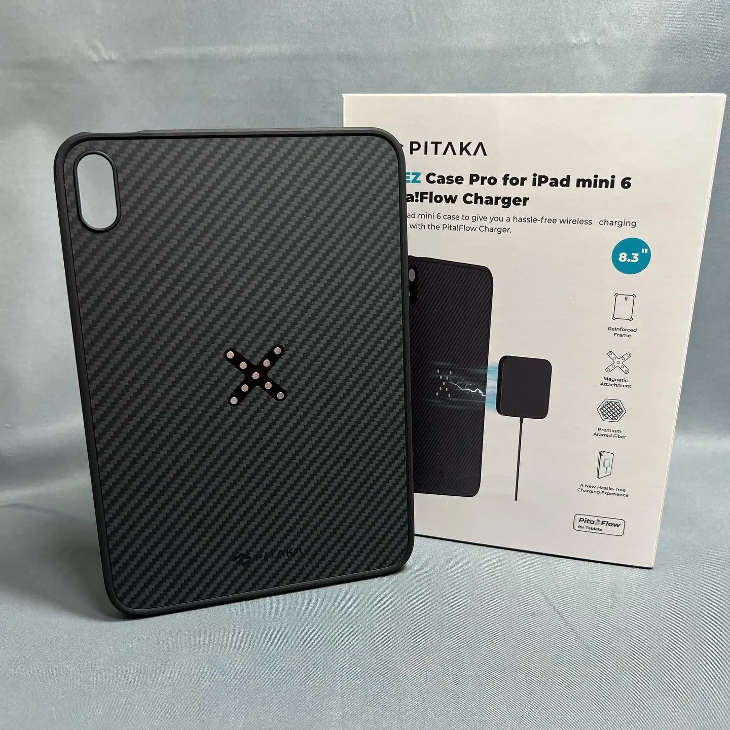 購入PITAKA iPad mini 6 用 充電スタンド＋ケース＋その他【送料込】 iPadアクセサリー